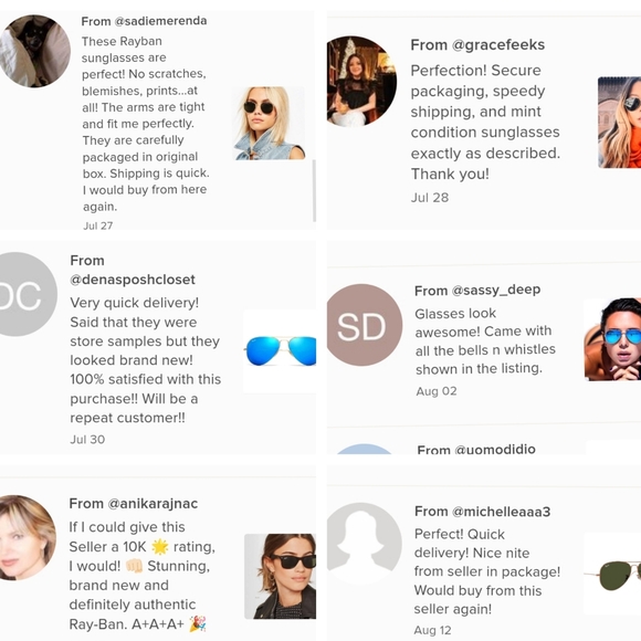 Ray-Ban (Store Display) Aviator Green Lenses RB3025 - Picture 9 of 12